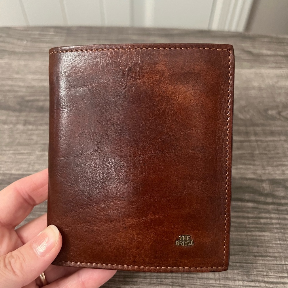 The Bridge Italian Brown Leather Wallet